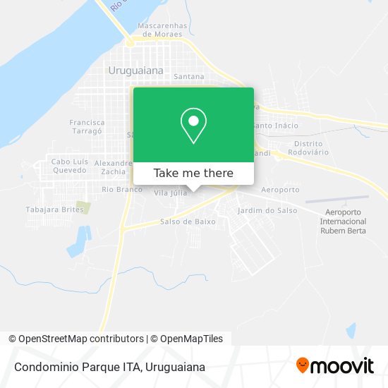 Condominio Parque ITA map