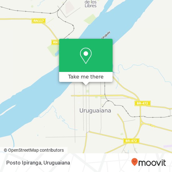 Posto Ipiranga map