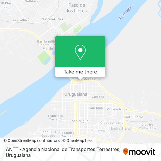 Mapa ANTT - Agencia Nacional  de Transportes Terrestres