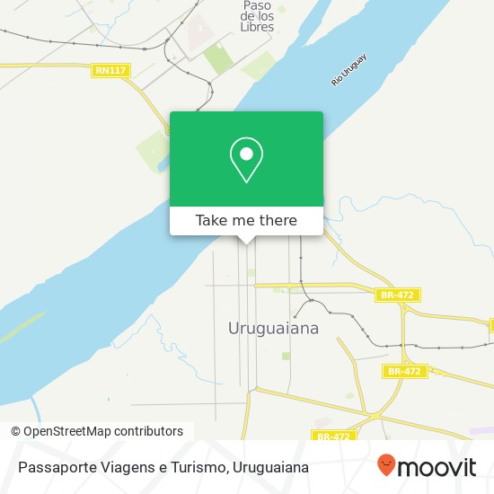 Mapa Passaporte Viagens e Turismo