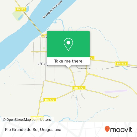 Rio Grande do Sul map