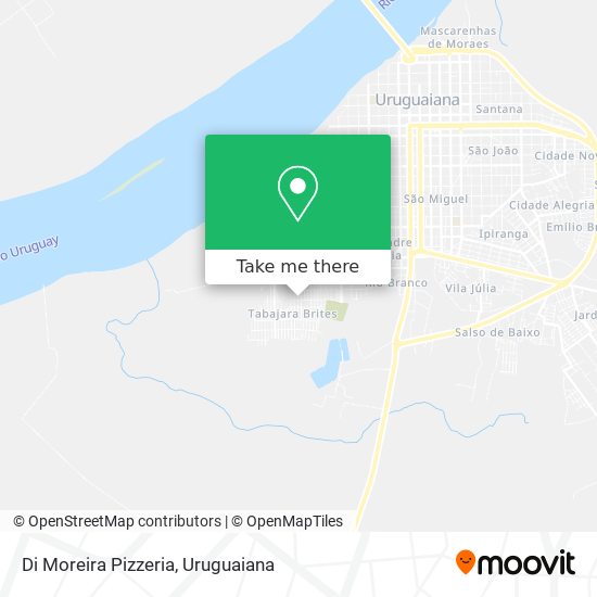 Di Moreira Pizzeria map