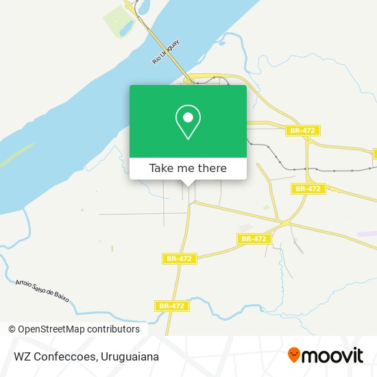 WZ Confeccoes map