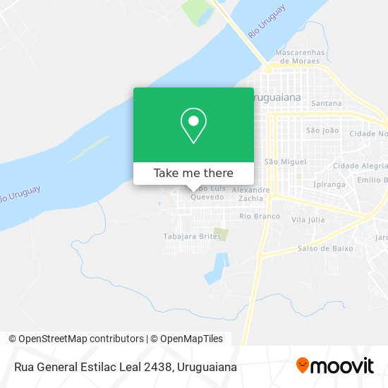 Rua General Estilac Leal 2438 map