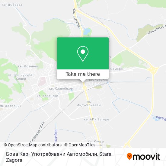 Бова Кар- Употребявани Автомобили map