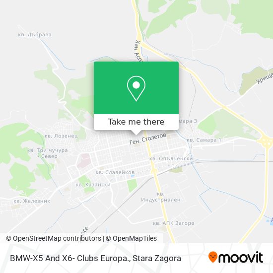 BMW-X5 And X6- Clubs Europa. map