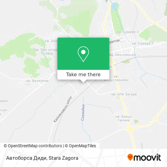 Карта Автоборса Диди