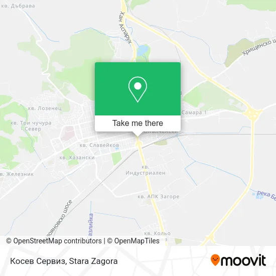 Карта Косев Сервиз