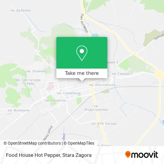 Food House  Hot Pepper map