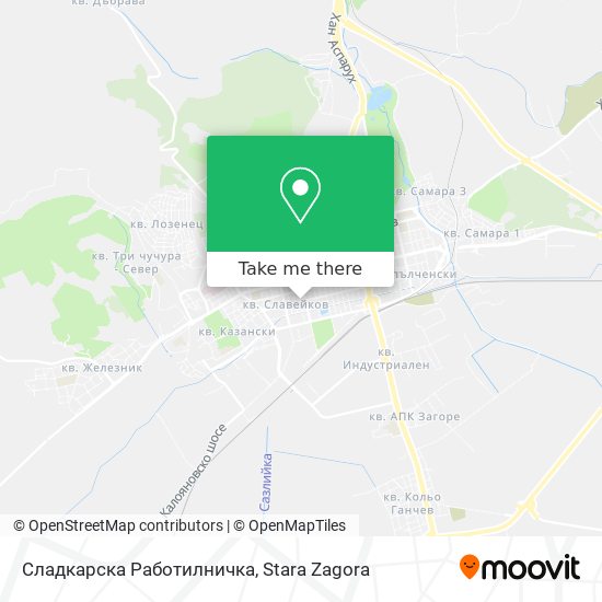 Сладкарска Работилничка map