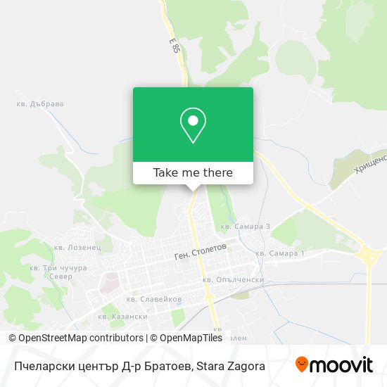 Пчеларски център Д-р Братоев map