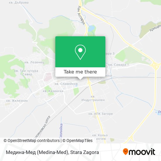 Медина-Мед (Medina-Med) map