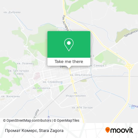 Промат Комерс map