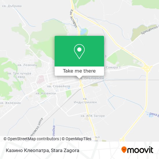 Карта Казино Клеопатра