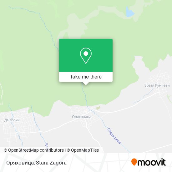 Оряховица map
