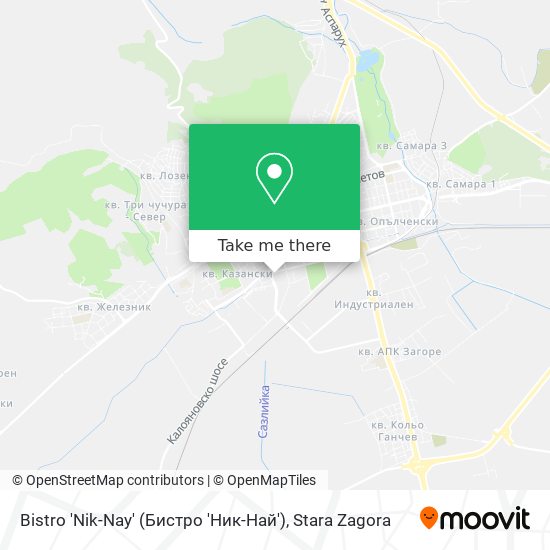 Bistro 'Nik-Nay' (Бистро 'Ник-Най') map