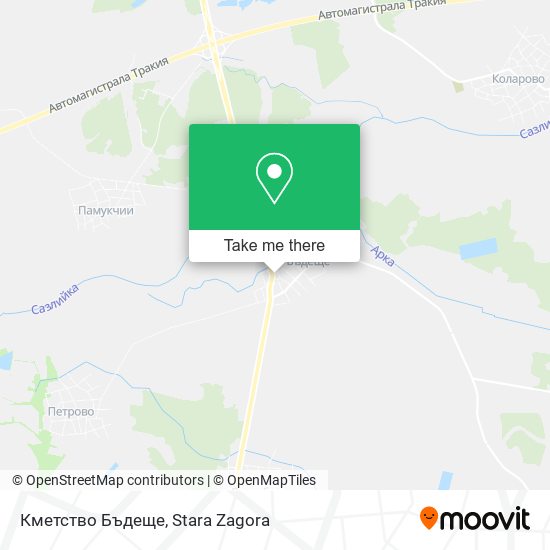 Кметство Бъдеще map