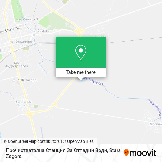 Карта Пречиствателна Станция За Отпадни Води