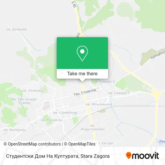 Карта Студентски Дом На Културата