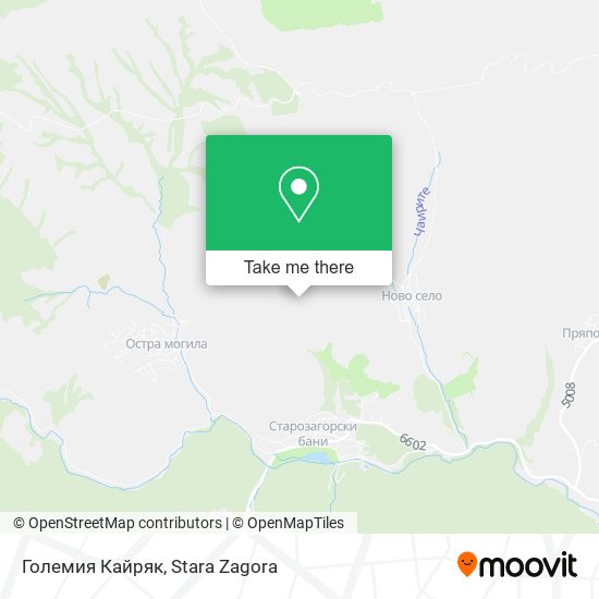 Големия Кайряк map