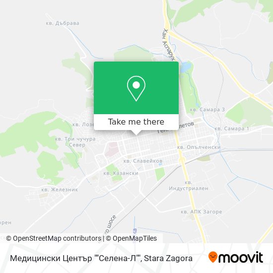 Медицински Център ""Селена-Л"" map