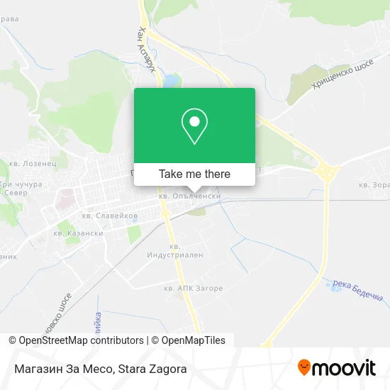 Карта Магазин За Месо