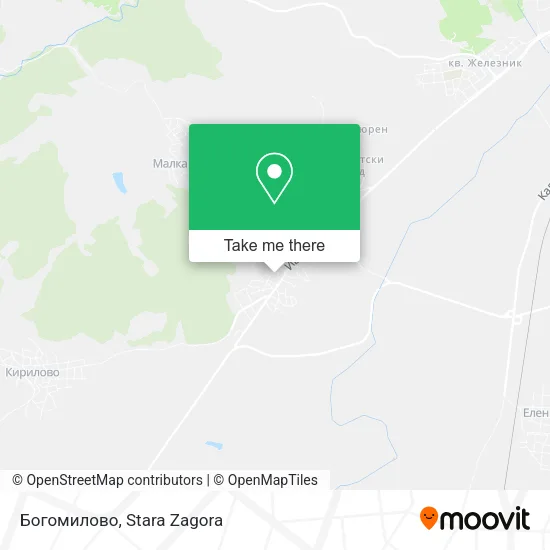 Карта Богомилово