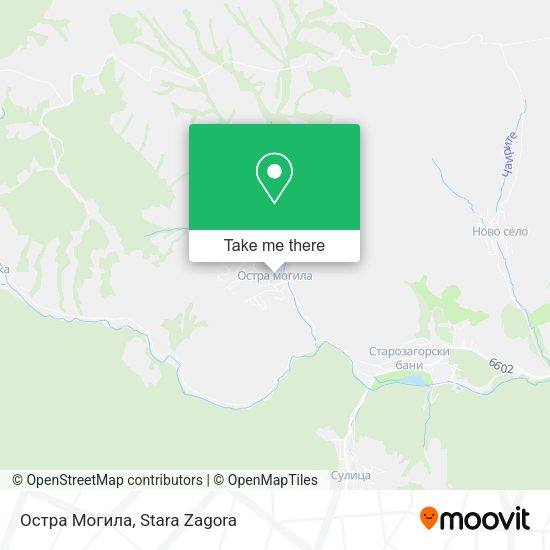 Карта Остра Могила