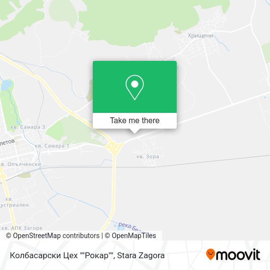 Карта Колбасарски Цех ""Рокар""