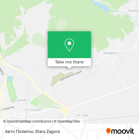 Авто Полигон map