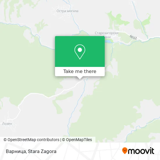 Карта Варница