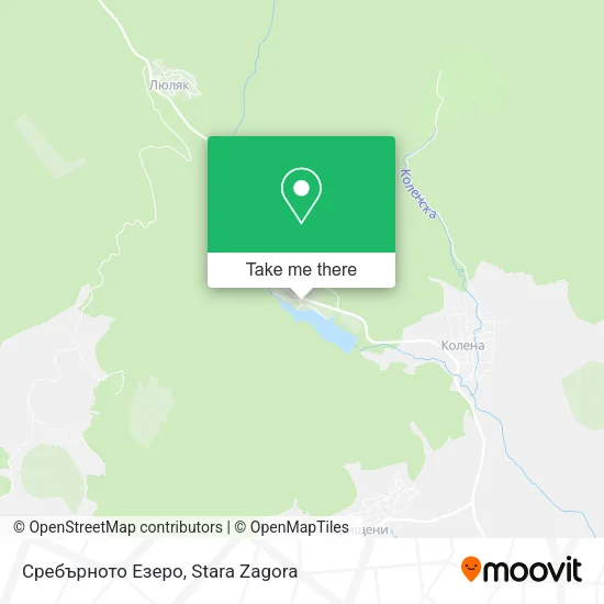 Карта Сребърното Езеро