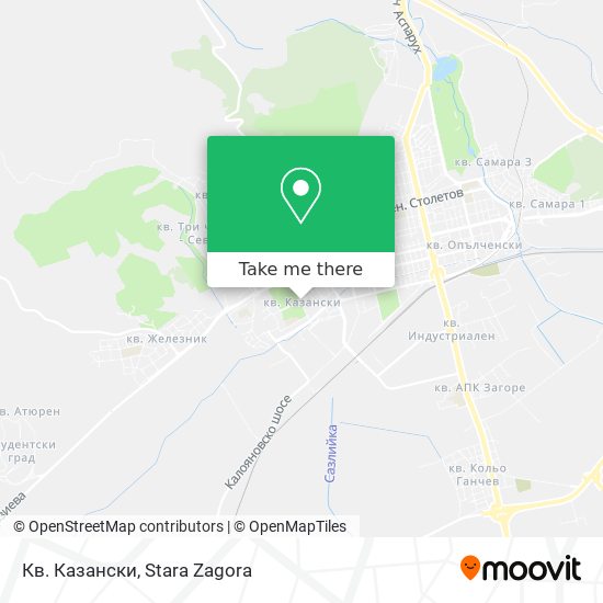 Кв. Казански map