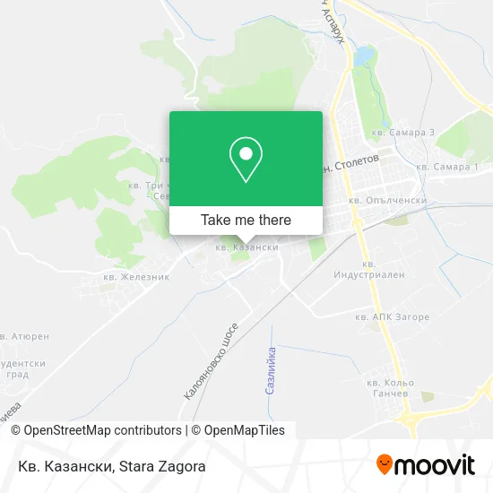 Карта Кв. Казански