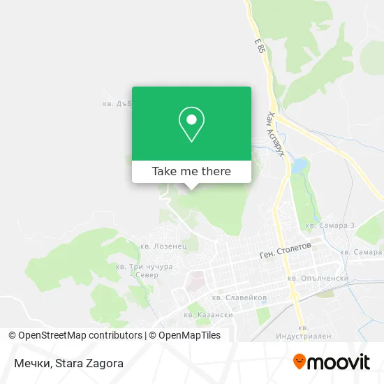 Карта Мечки