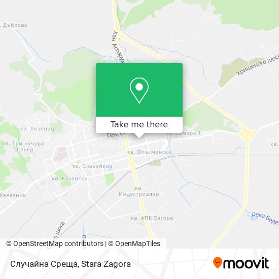 Случайна Среща map