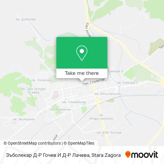 Зъболекар Д-Р Гочев И Д-Р Лачева map