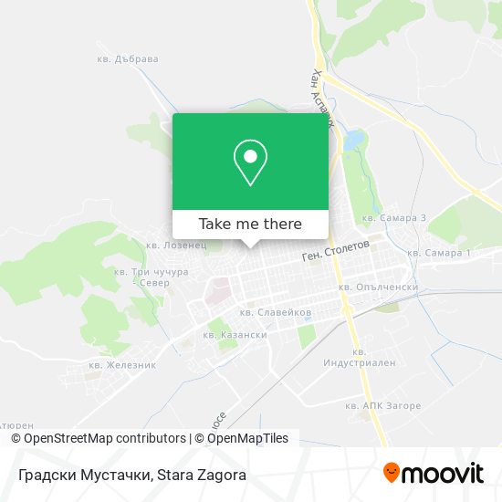 Градски Мустачки map