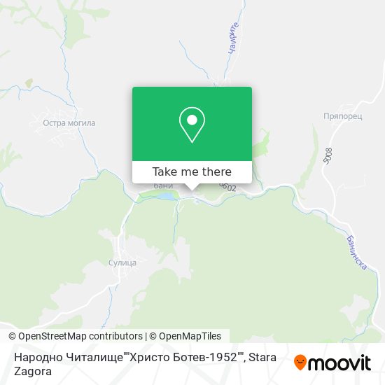 Народно Читалище""Христо Ботев-1952"" map