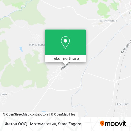 Жетон ООД - Мотомагазин map