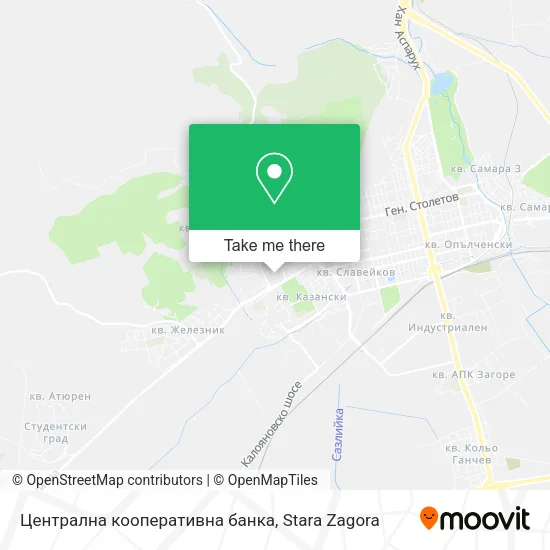 Карта Централна кооперативна банка