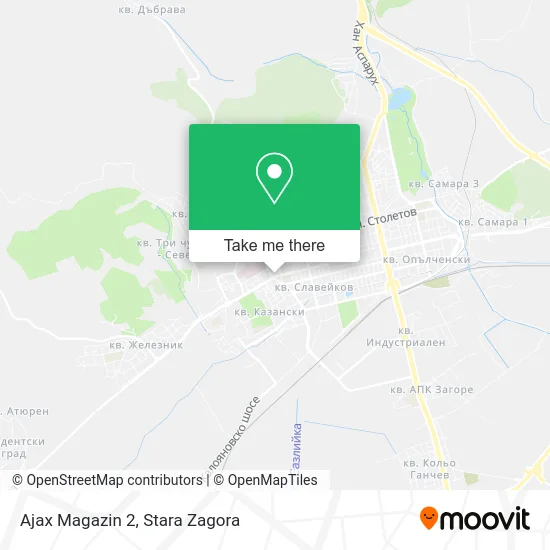 Карта Ajax Magazin 2