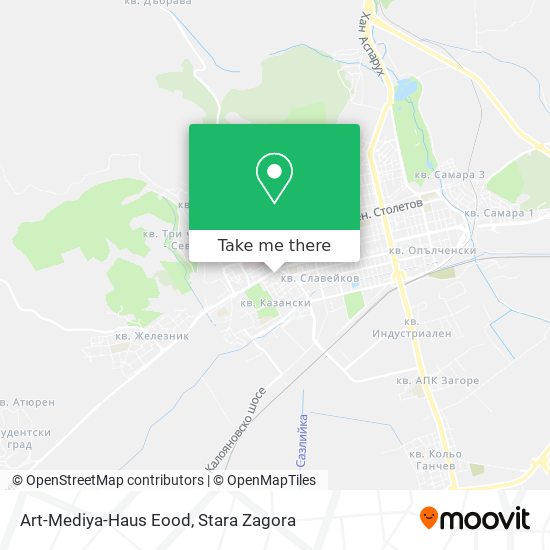 Art-Mediya-Haus Eood map
