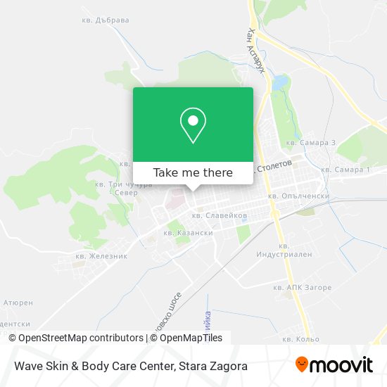 Wave Skin & Body Care Center map