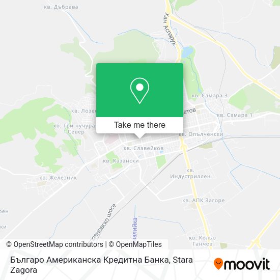 Карта Българо Американска Кредитна Банка