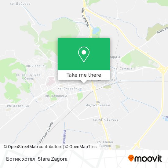 Ботик хотел map