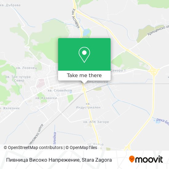 Пивница Високо Напрежение map