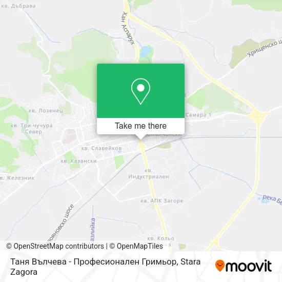 Карта Таня Вълчева - Професионален Гримьор