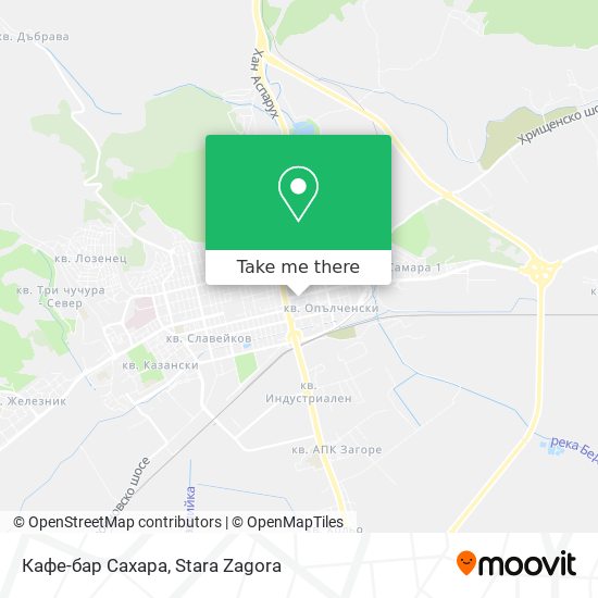 Кафе-бар Сахара map