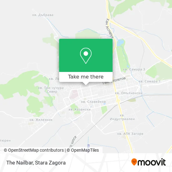 Карта The Nailbar